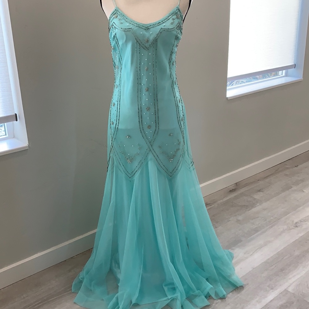Beaded Slip-dress or Flapper Style Gown